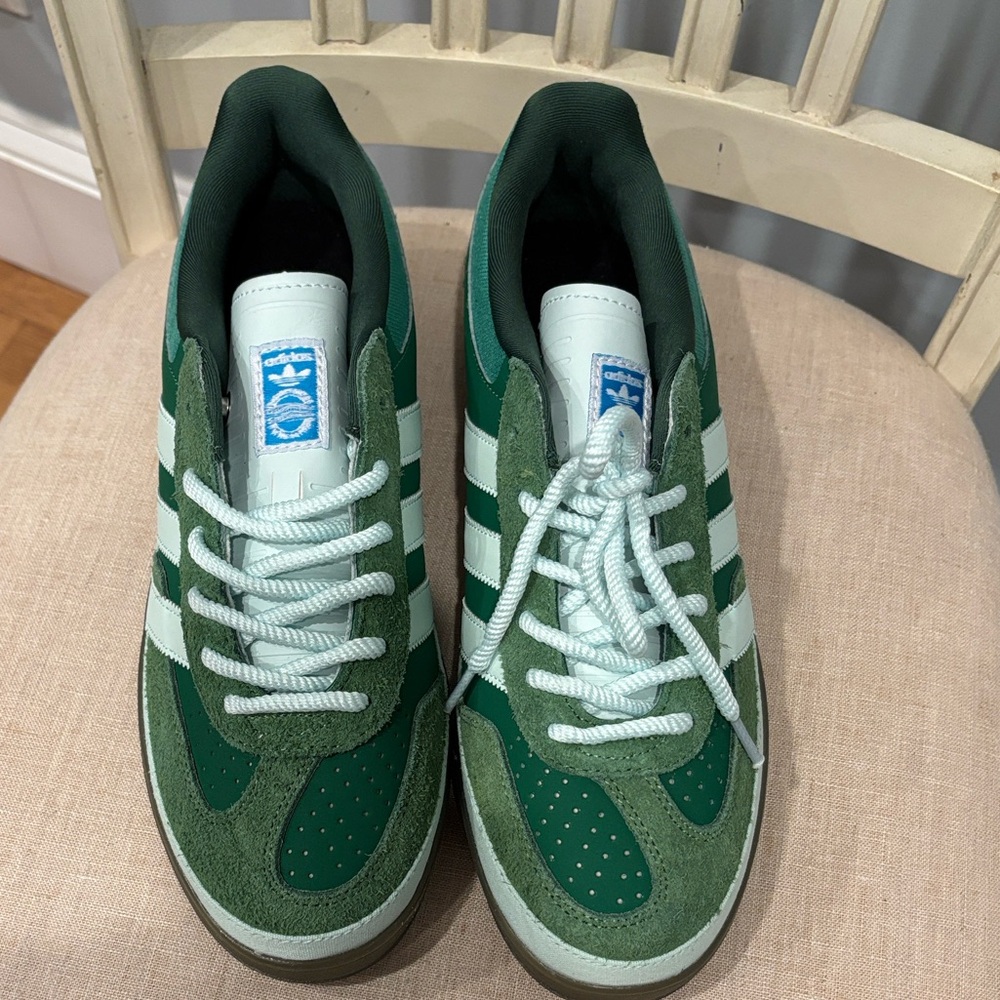 adidas Green and White Retro Low-Top Sneakers x Bad Bunny “El Yunque” - Picture 2 of 7
